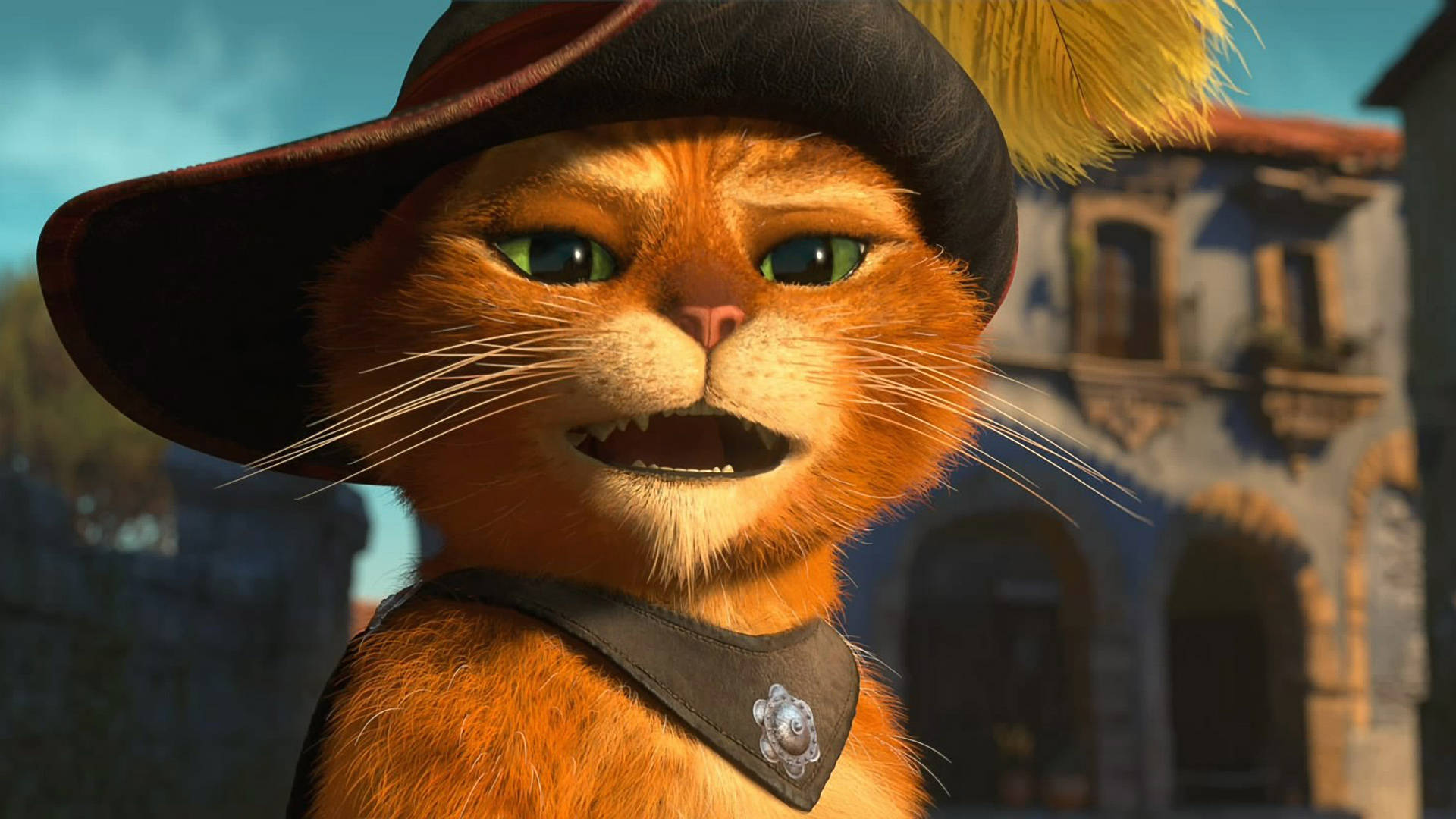 Karismatisk Puss In Boots Wallpapers