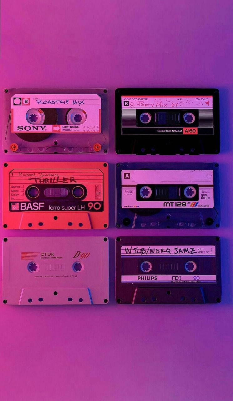 Kassettebånd musikæstetik Wallpapers