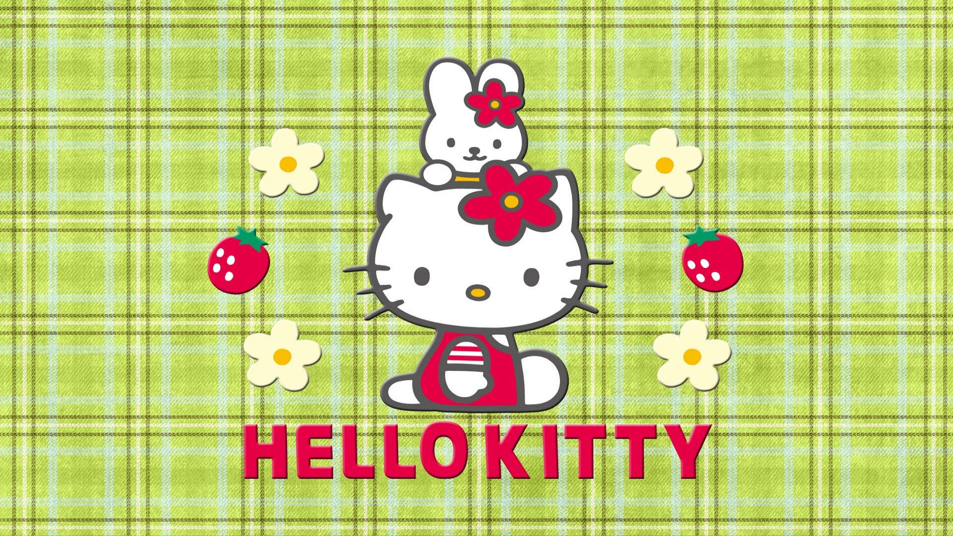 Kathy og Hello Kitty æstetik Wallpapers