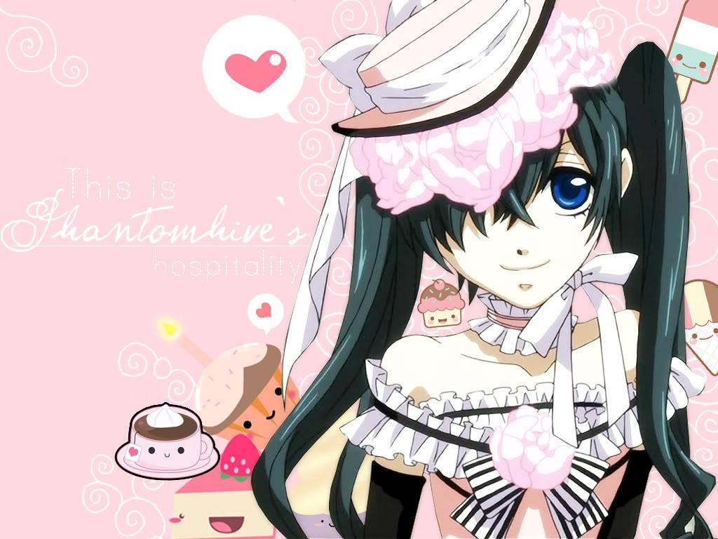 Kawaii Anime Pige Ciel Phantomhive Wallpapers