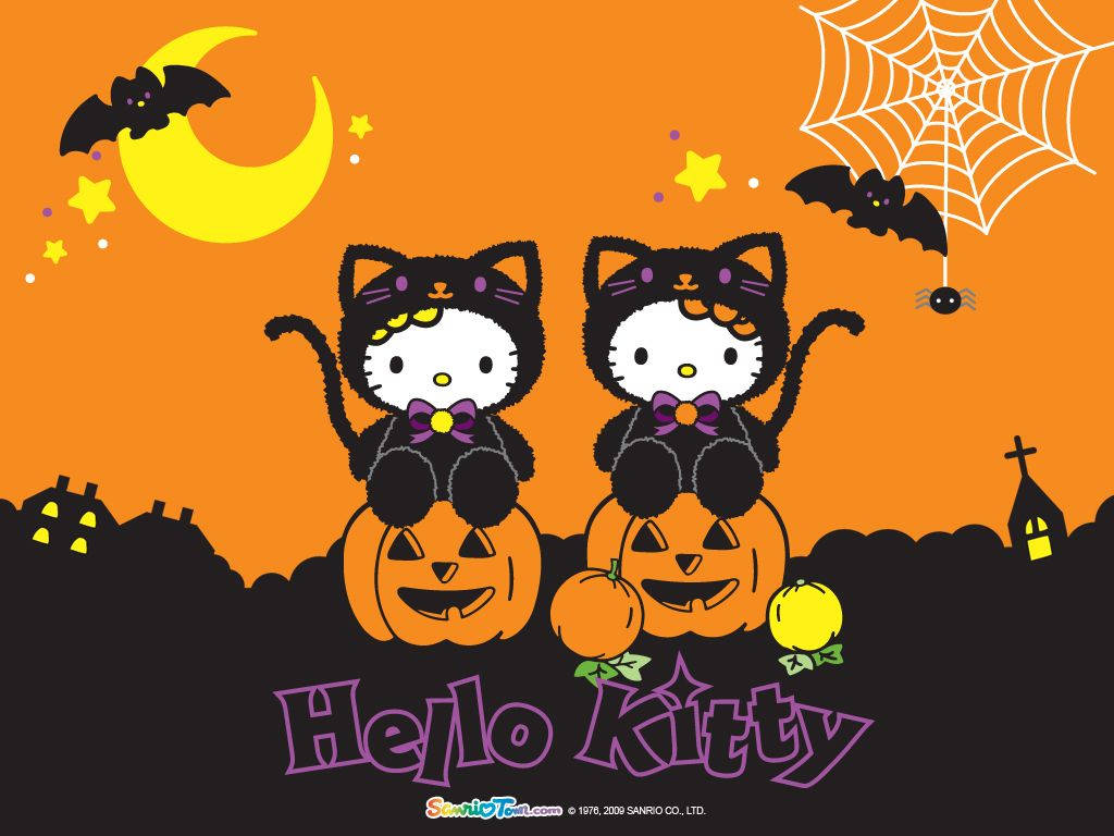 Kawaii Halloween To Hello Kitty Wallpapers