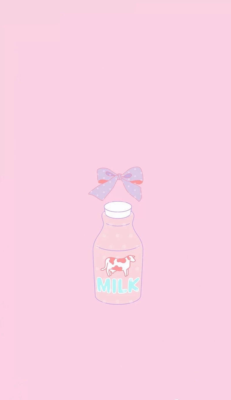 Kawaii HD Mælkeflaske Wallpapers
