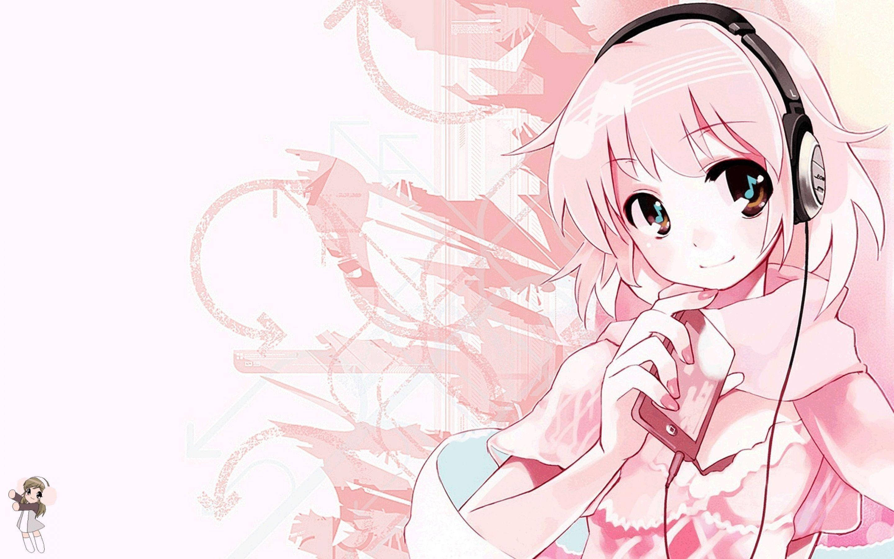 Kawaii-pige laptop Wallpapers