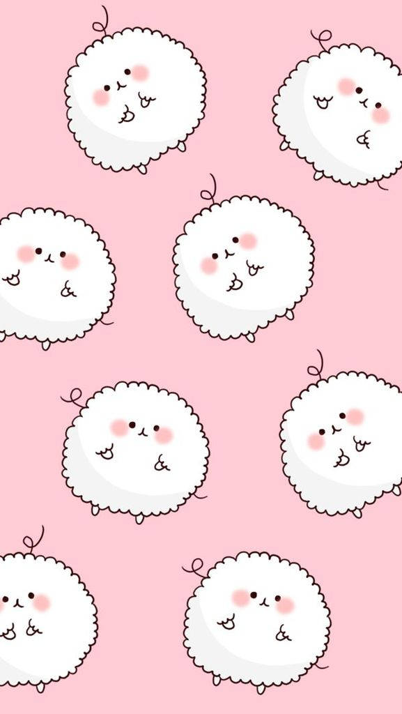 Kawaii sød piget fåre Wallpapers