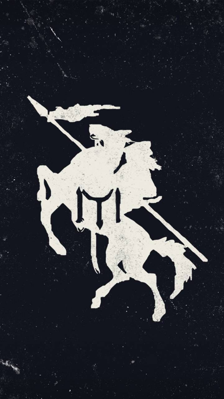 Kayi-sel med Ertugrul Bey til hest Wallpapers
