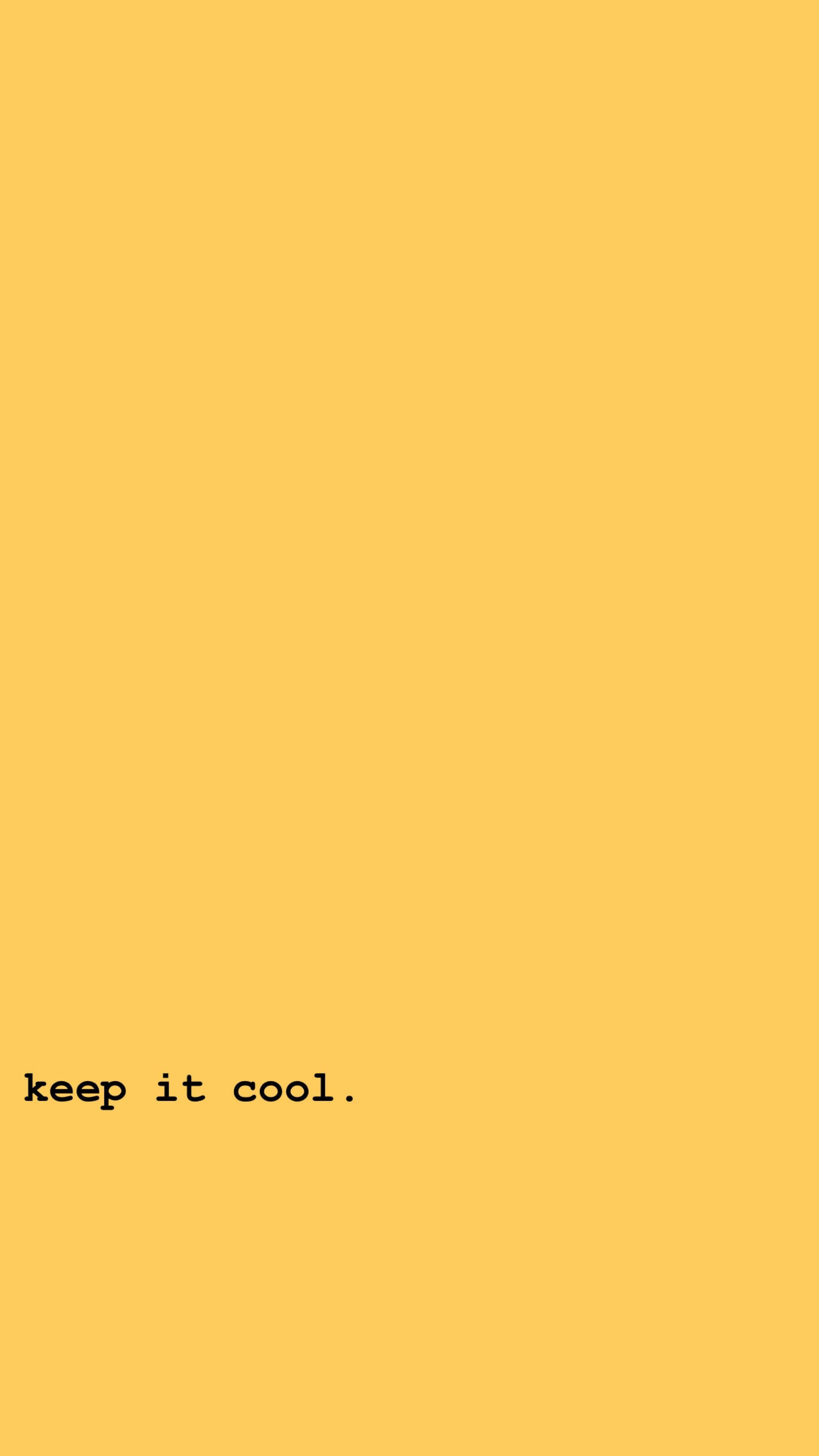 Keep It Cool Pastelgul Æstetik Wallpapers