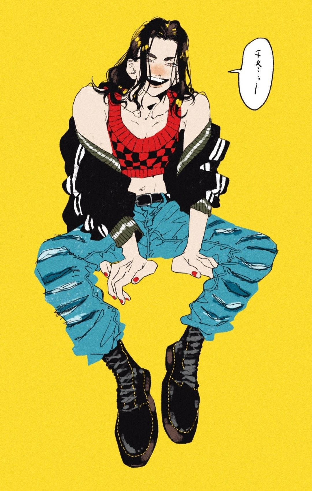 Keisuke Baji i Selvsikker Stilling Wallpapers