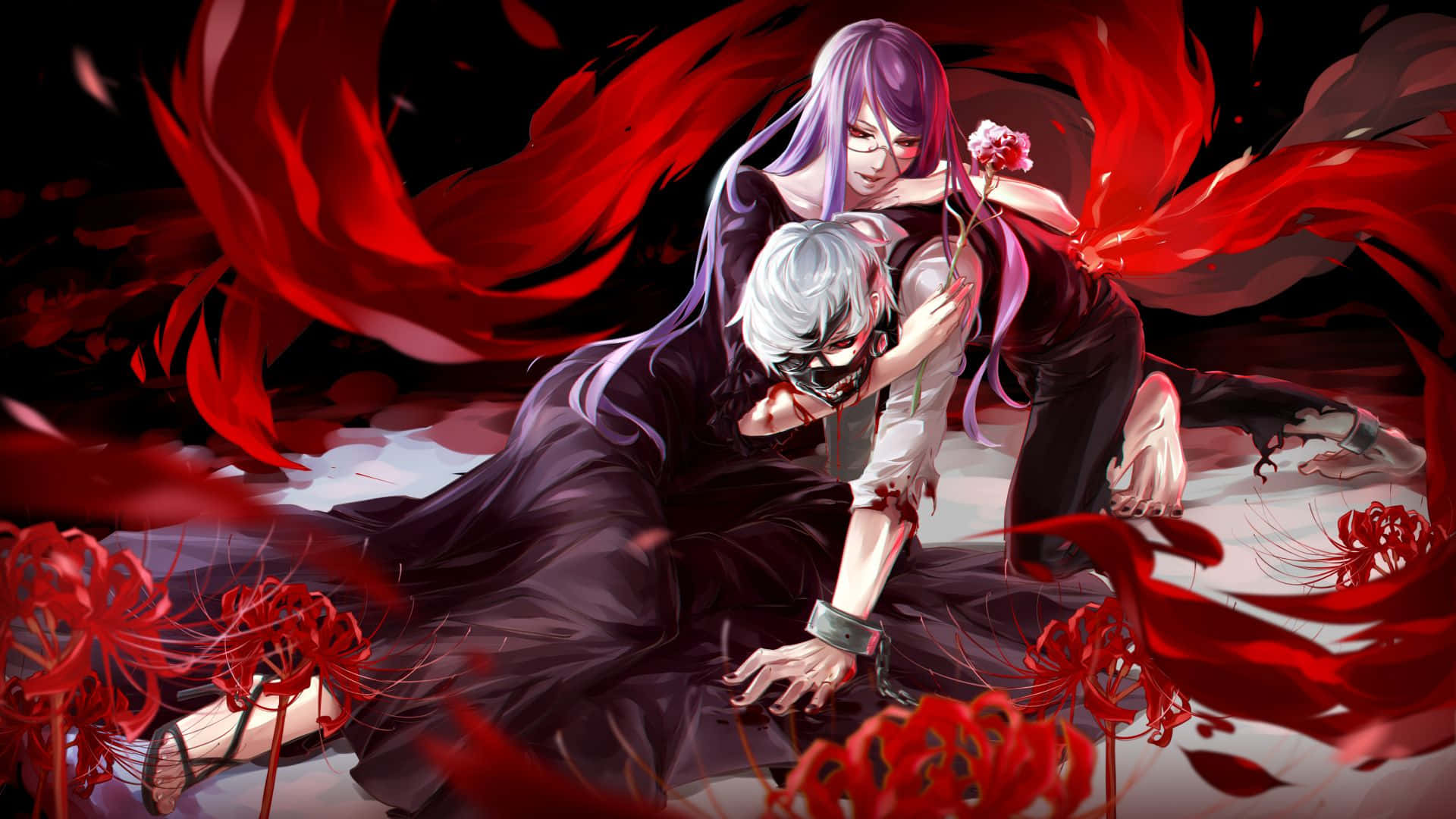 Ken Kaneki - Klar til at møde en formskiftende Ghoul Wallpapers