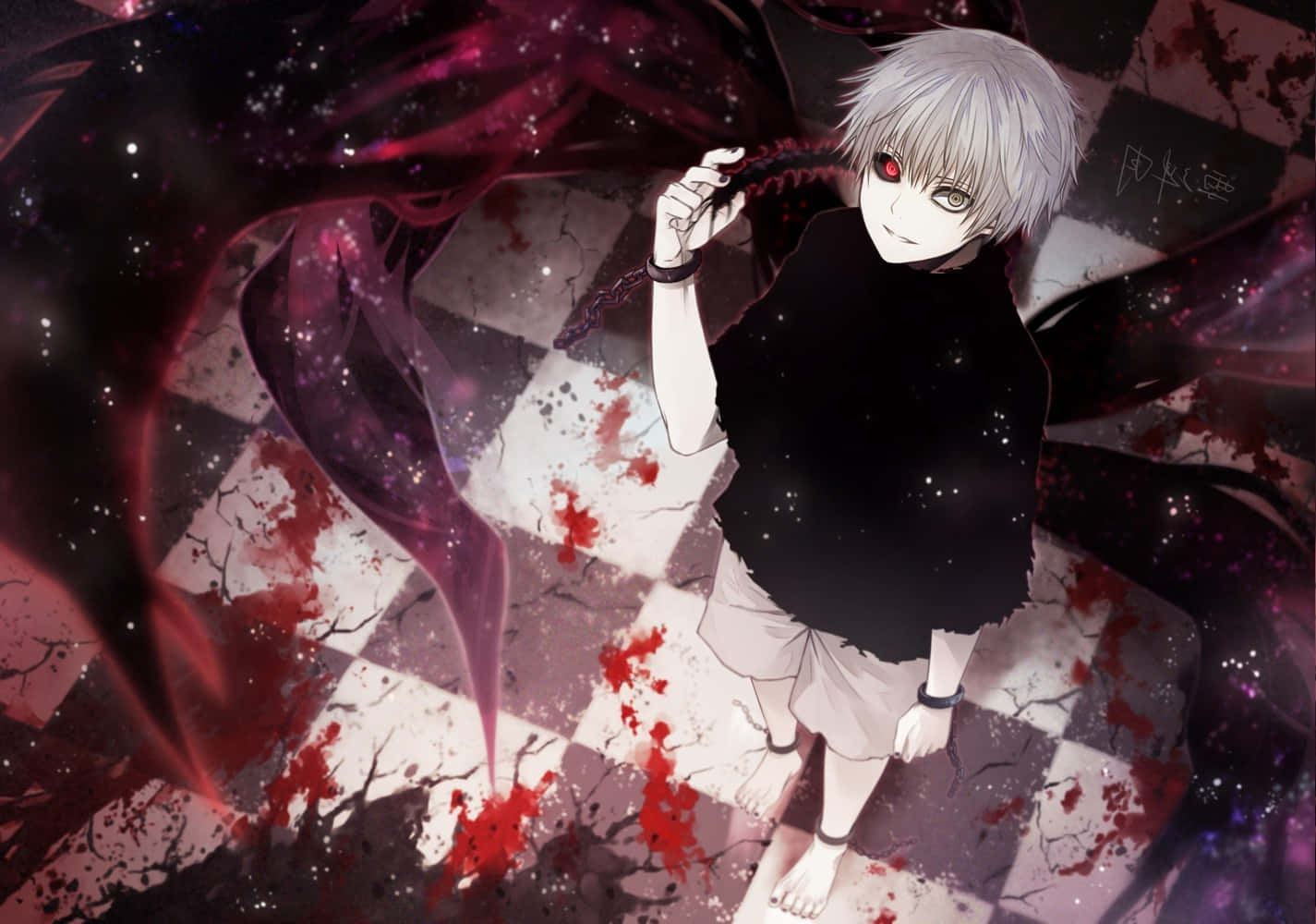 Ken Kaneki Tusindben Form Tokyo Ghoul Anime Wallpapers