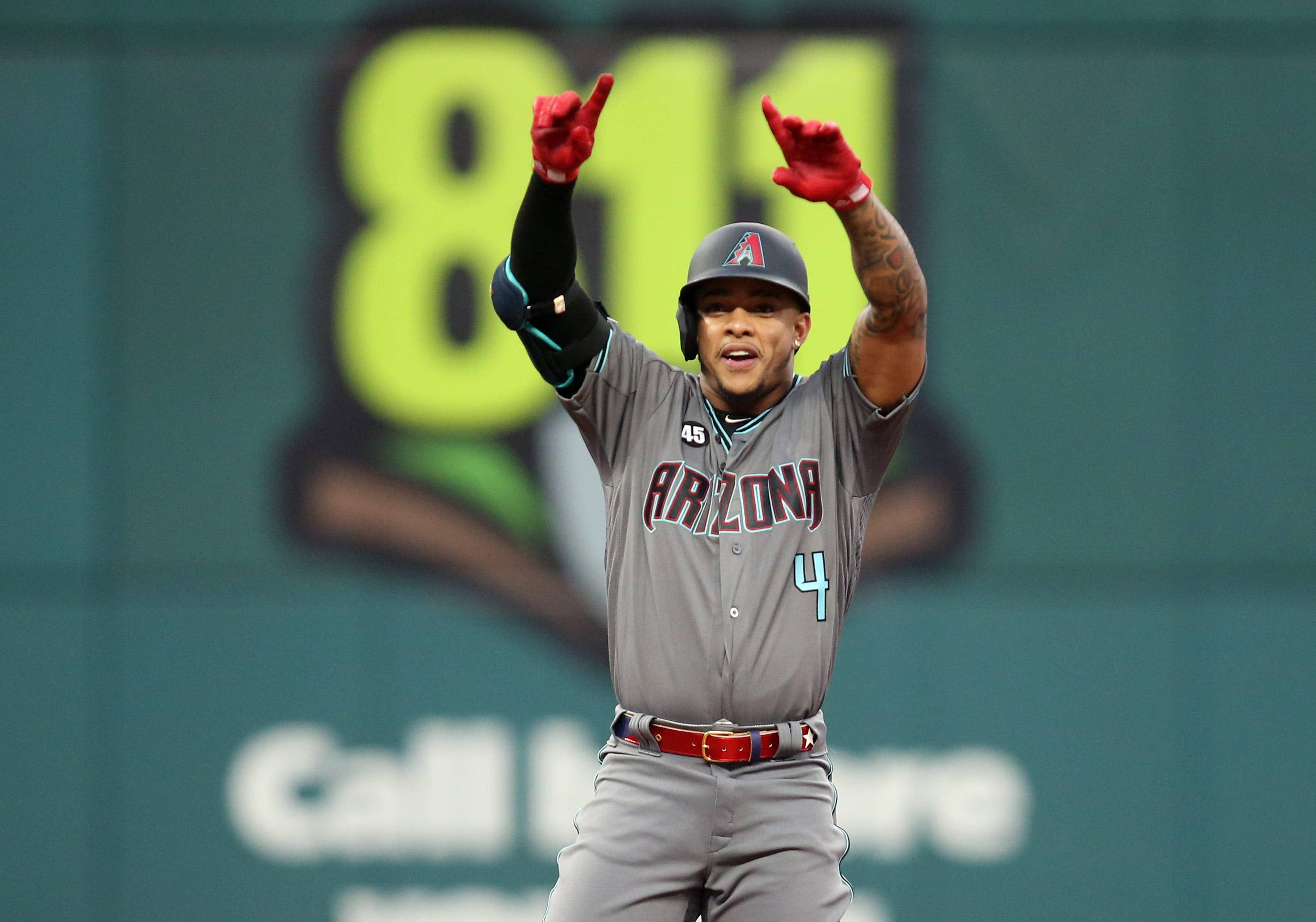 Ketel Marte laver nummer et-tegn Wallpapers