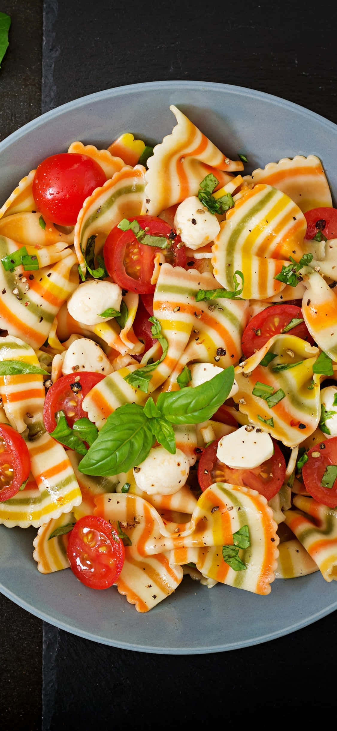 Keto Pastasalat iPhone X Pasta Baggrund Wallpapers