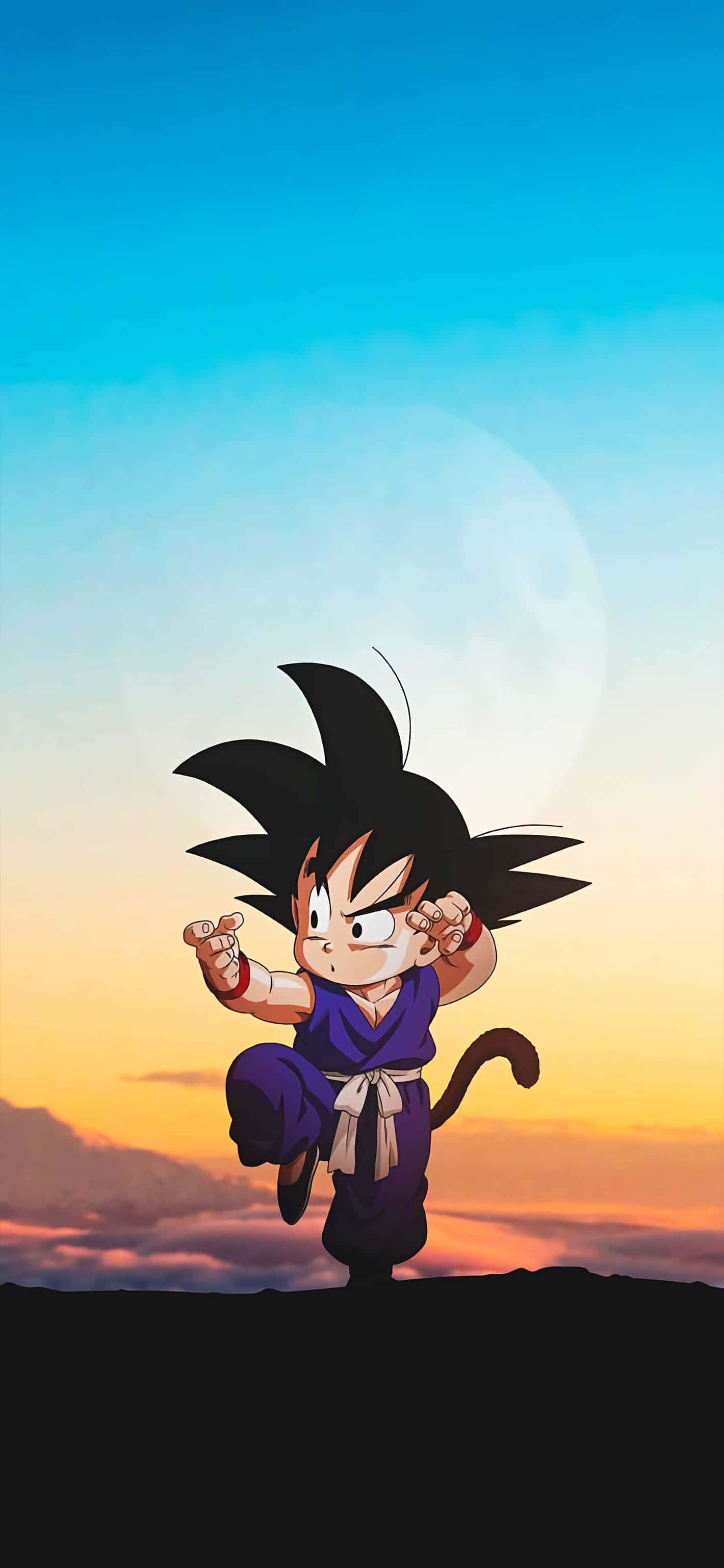 Kid Goku, den modige og stærke barnehelt Wallpapers