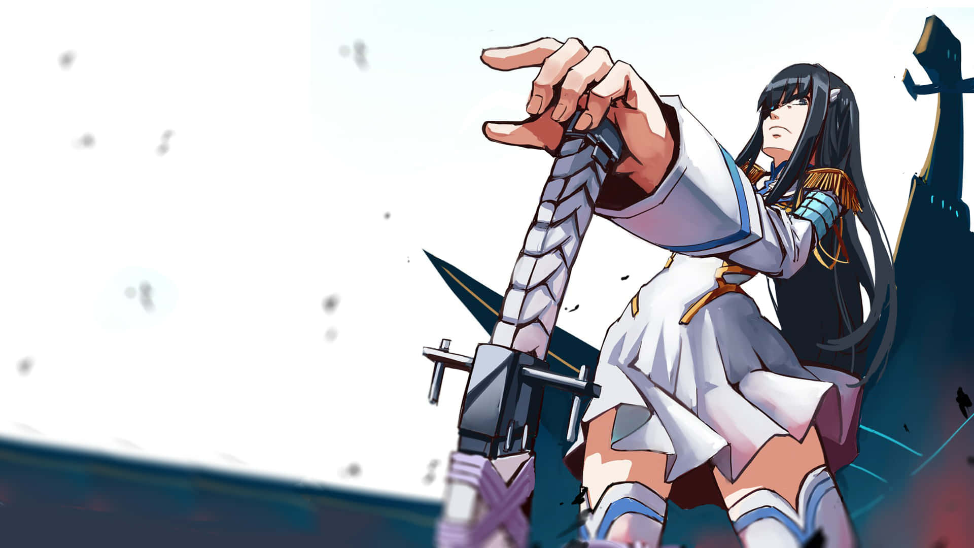 Kill La Kill Satsuki hemmelige sværd Bakuzan billede Wallpapers