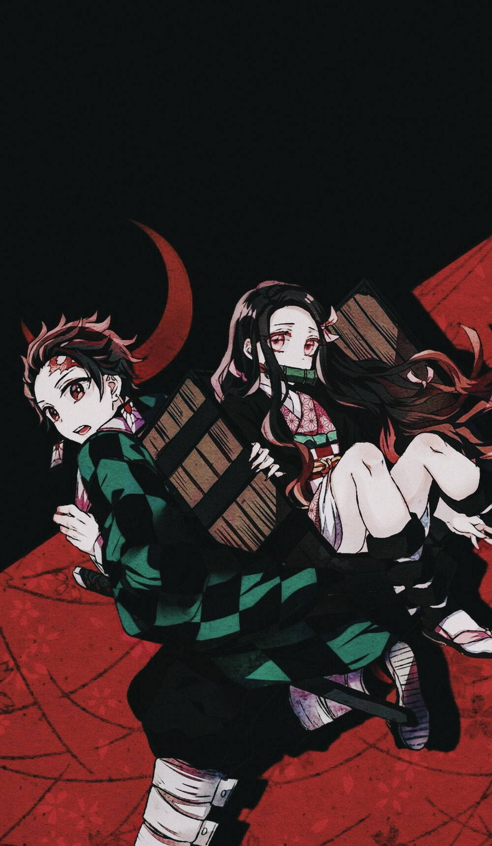 Kimetsu No Yaiba – Kamado-søskendeparret Wallpapers