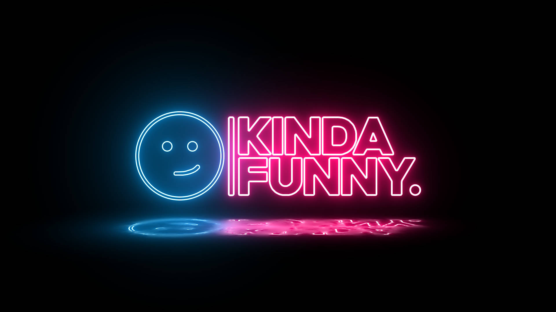 Kinda Funny Neon Smil Wallpapers