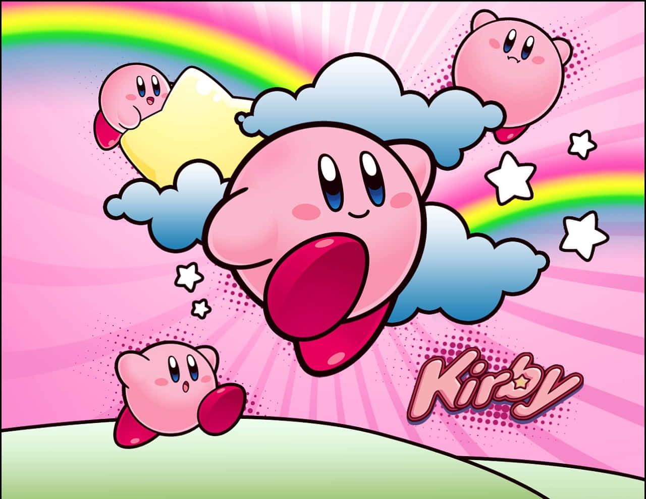 Kirby, den glade creampuff Wallpapers