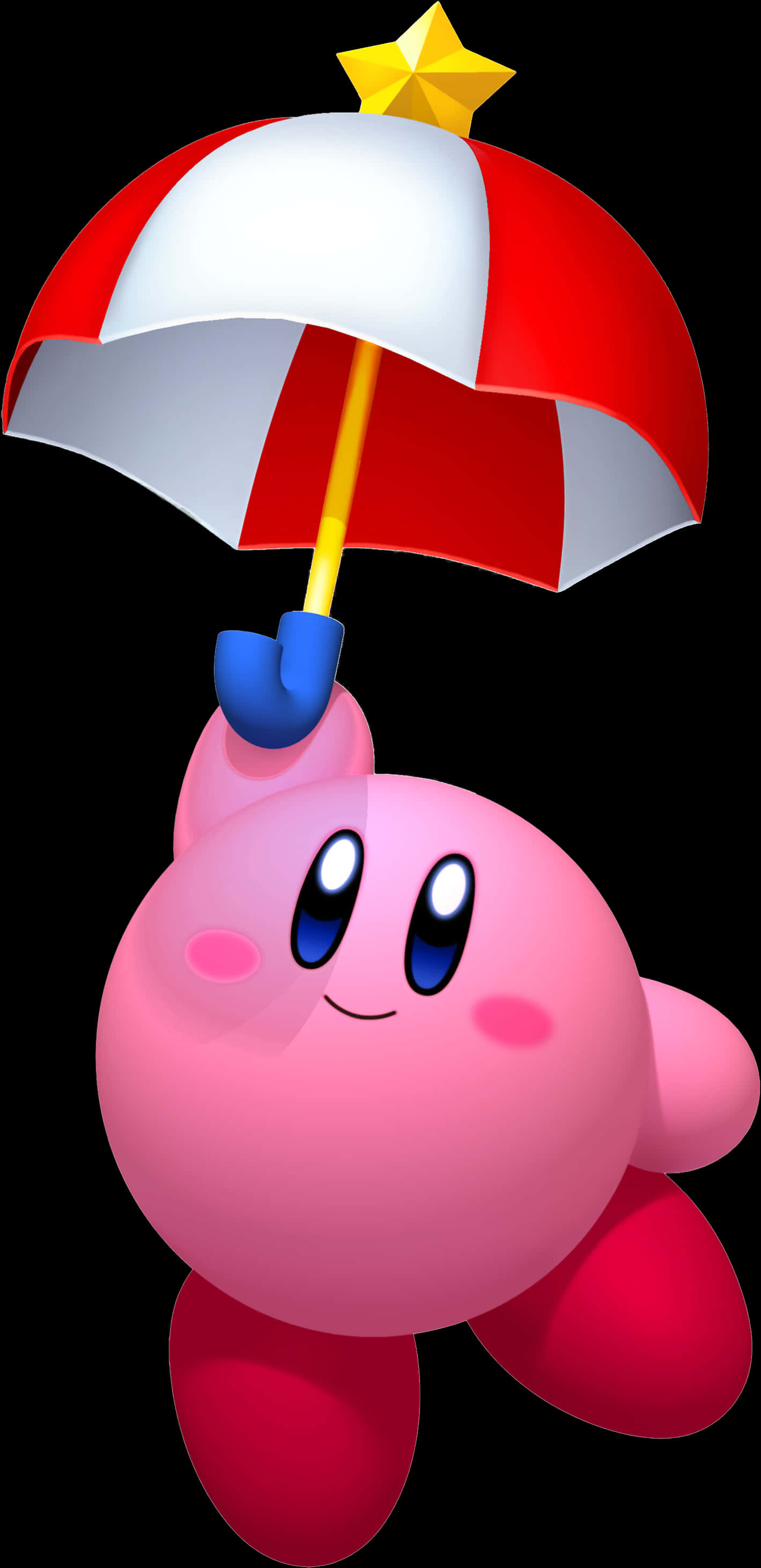 Kirby med paraply.PNG Wallpapers