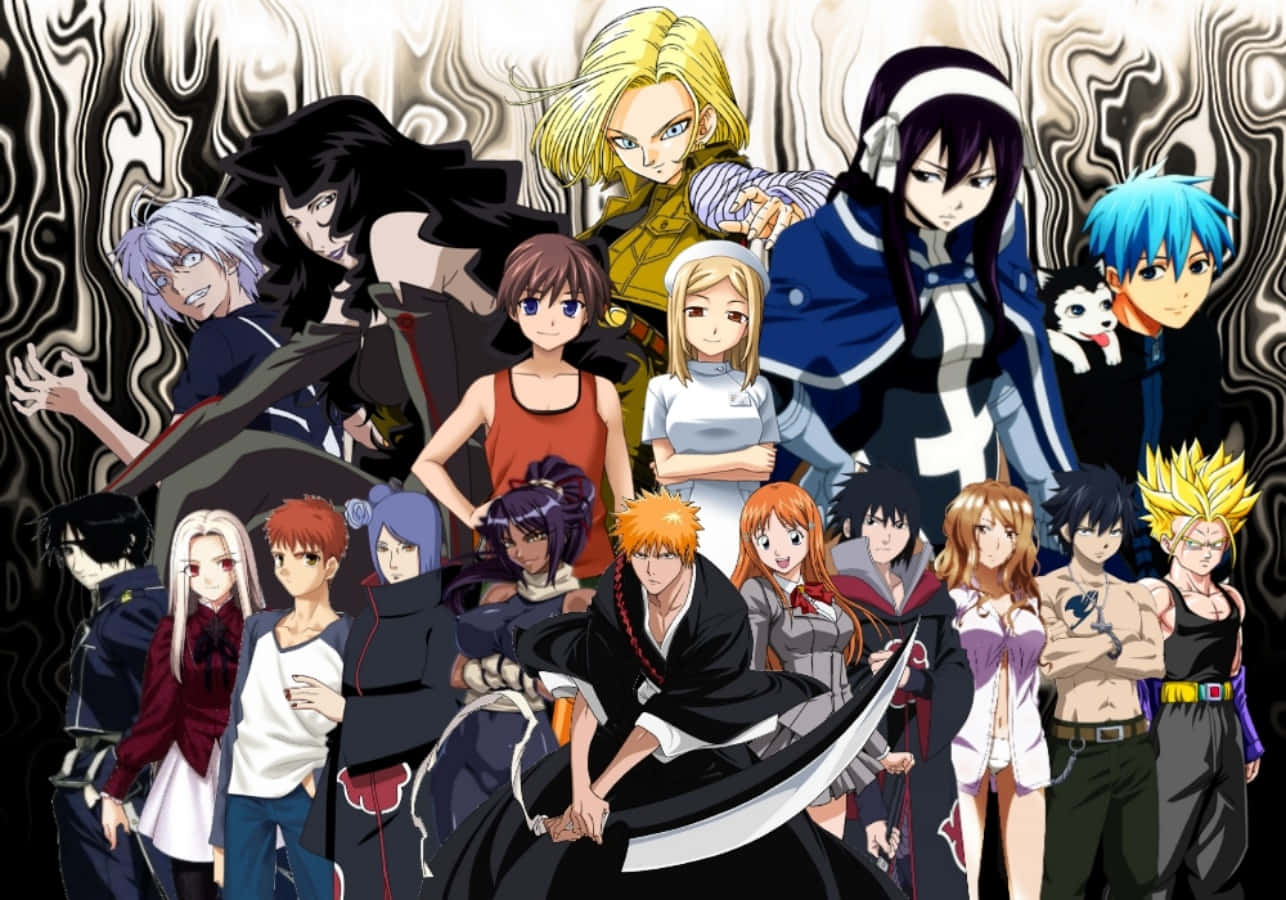Kirito, Asuna og Sinon fra Sword Art Online Wallpapers