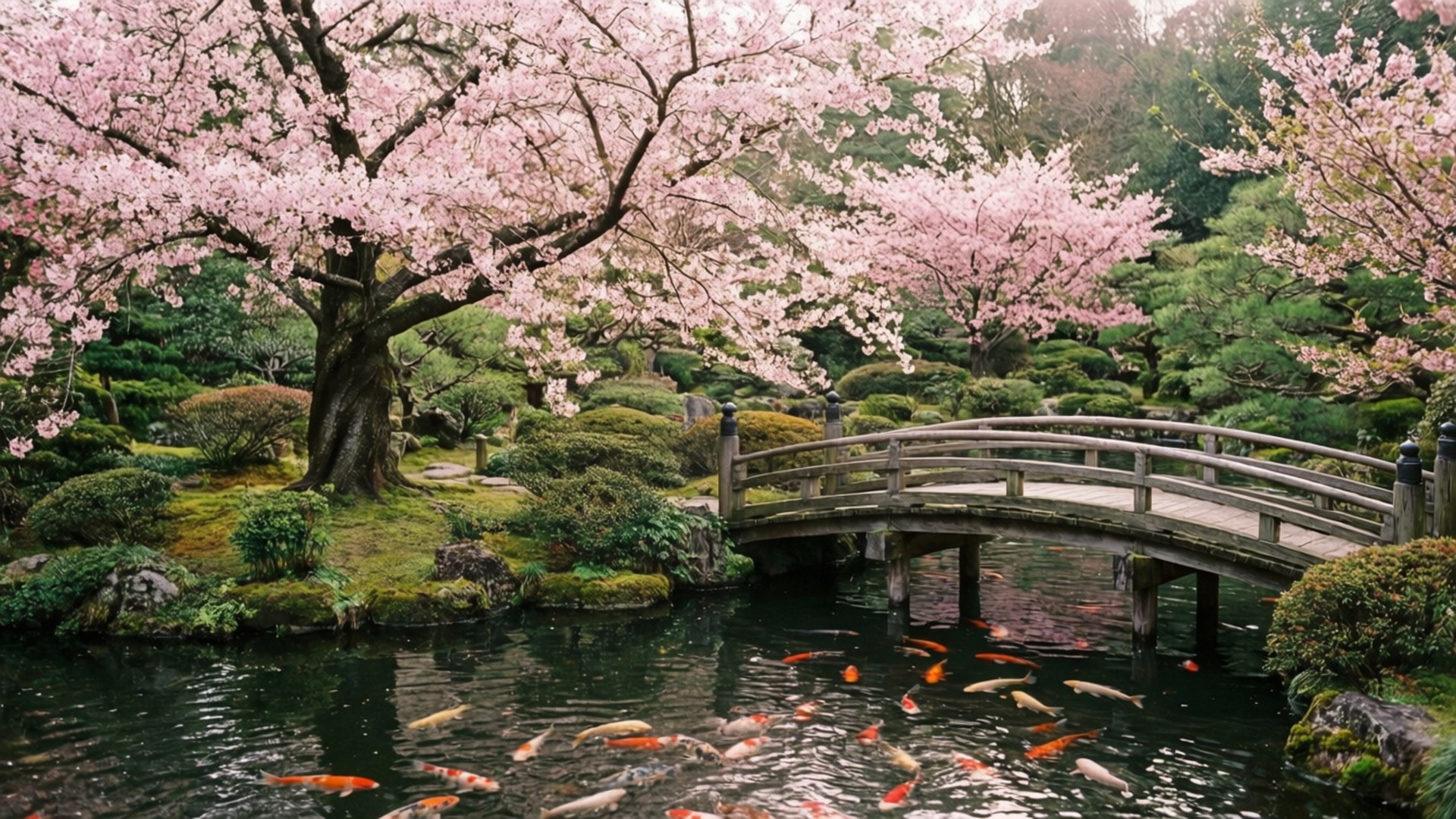 Kirsebærblomst Have Wallpapers
