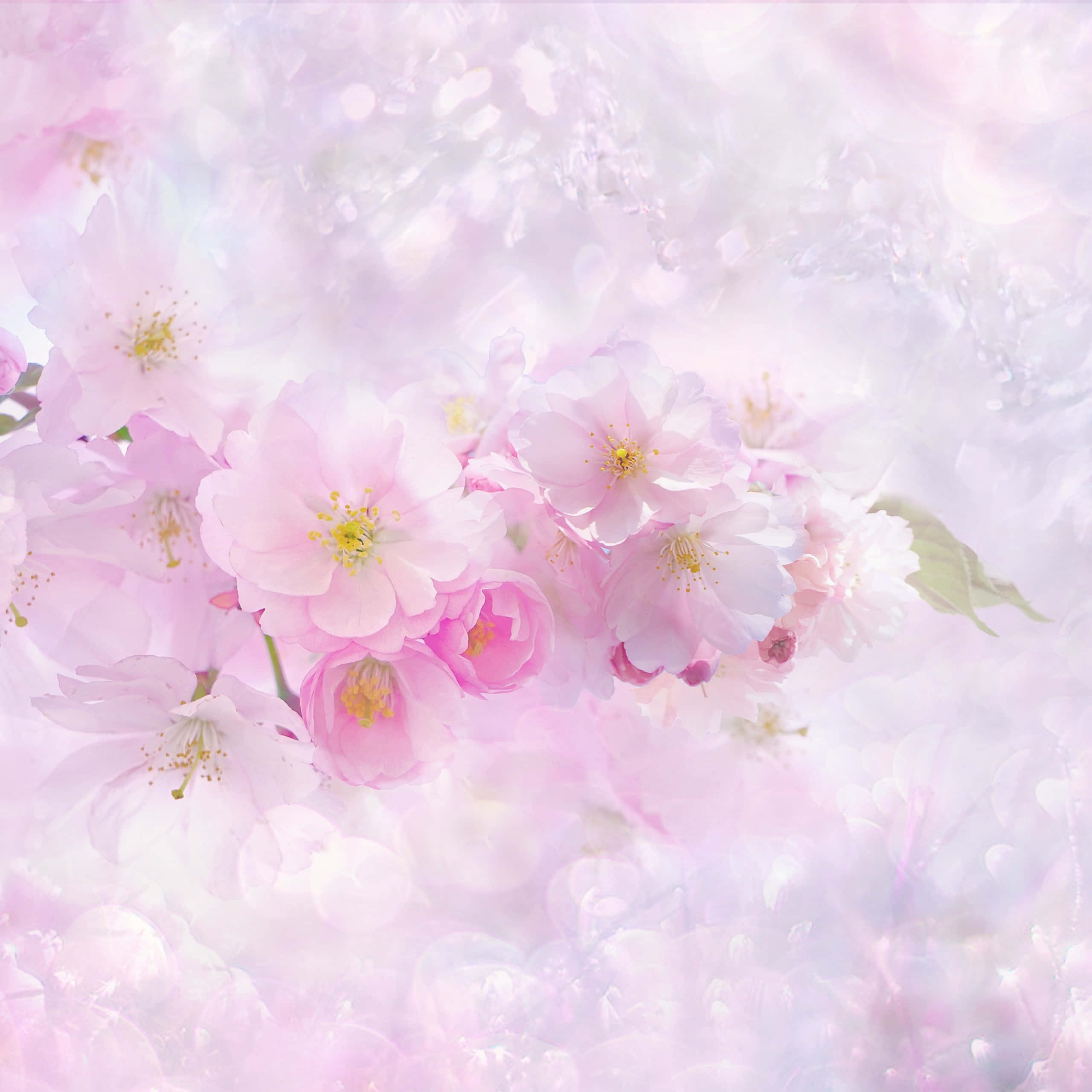 Kirsebærblomst baggrund Wallpapers