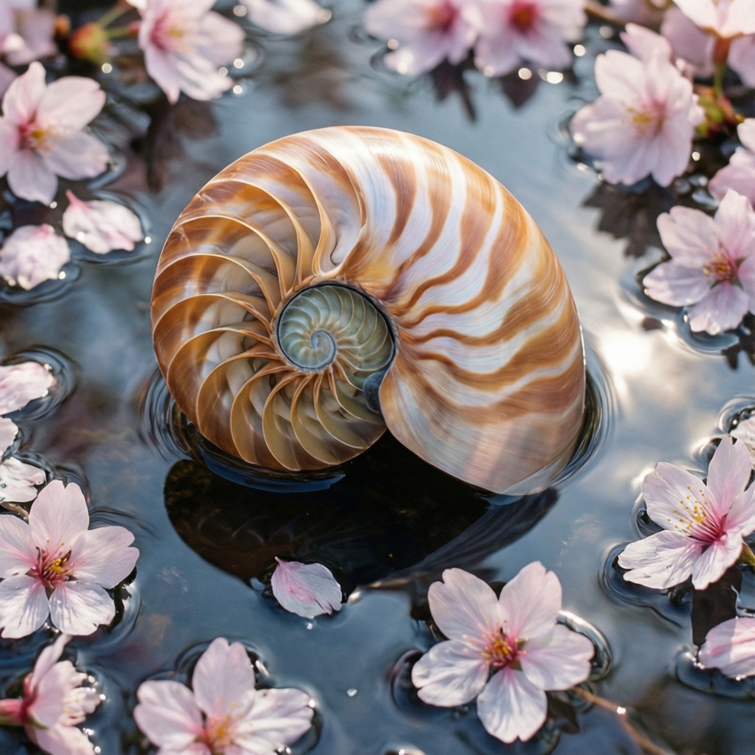 Kirsebærblomst Nautilus Wallpapers