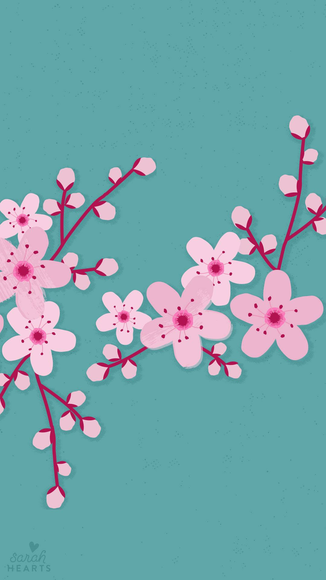 Kirsebærblomster Kunst Wallpapers