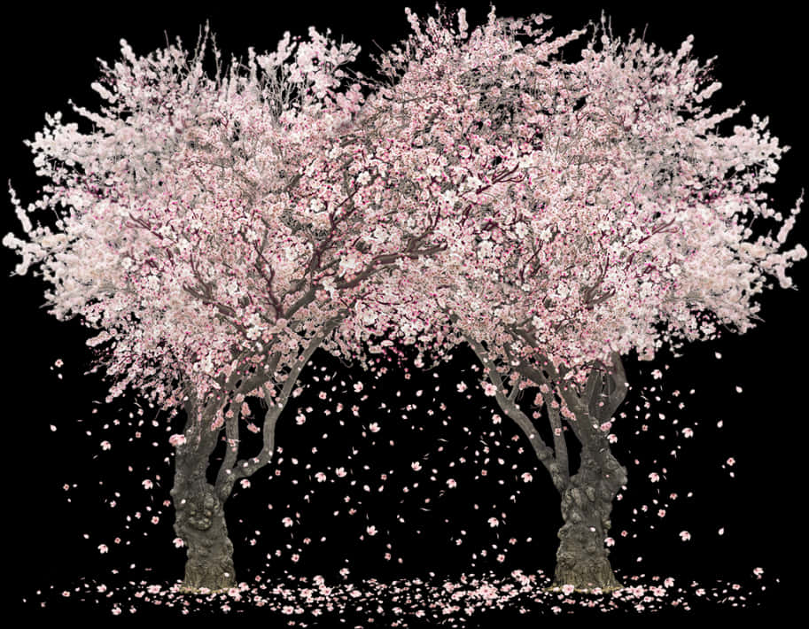 Kirsebærtræ i fuldt flor Wallpapers