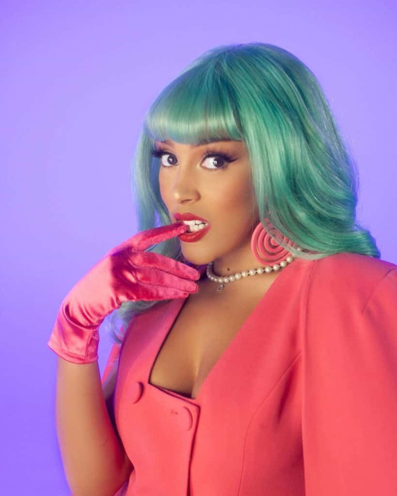 Klar til at indtage scenen - Doja Cat Wallpapers