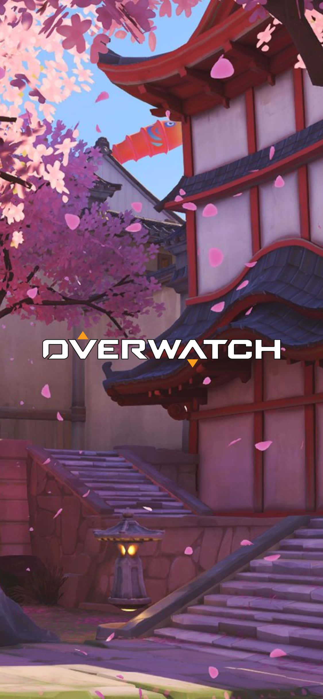 Klar til spillet med iPhone X - Overwatch Wallpapers