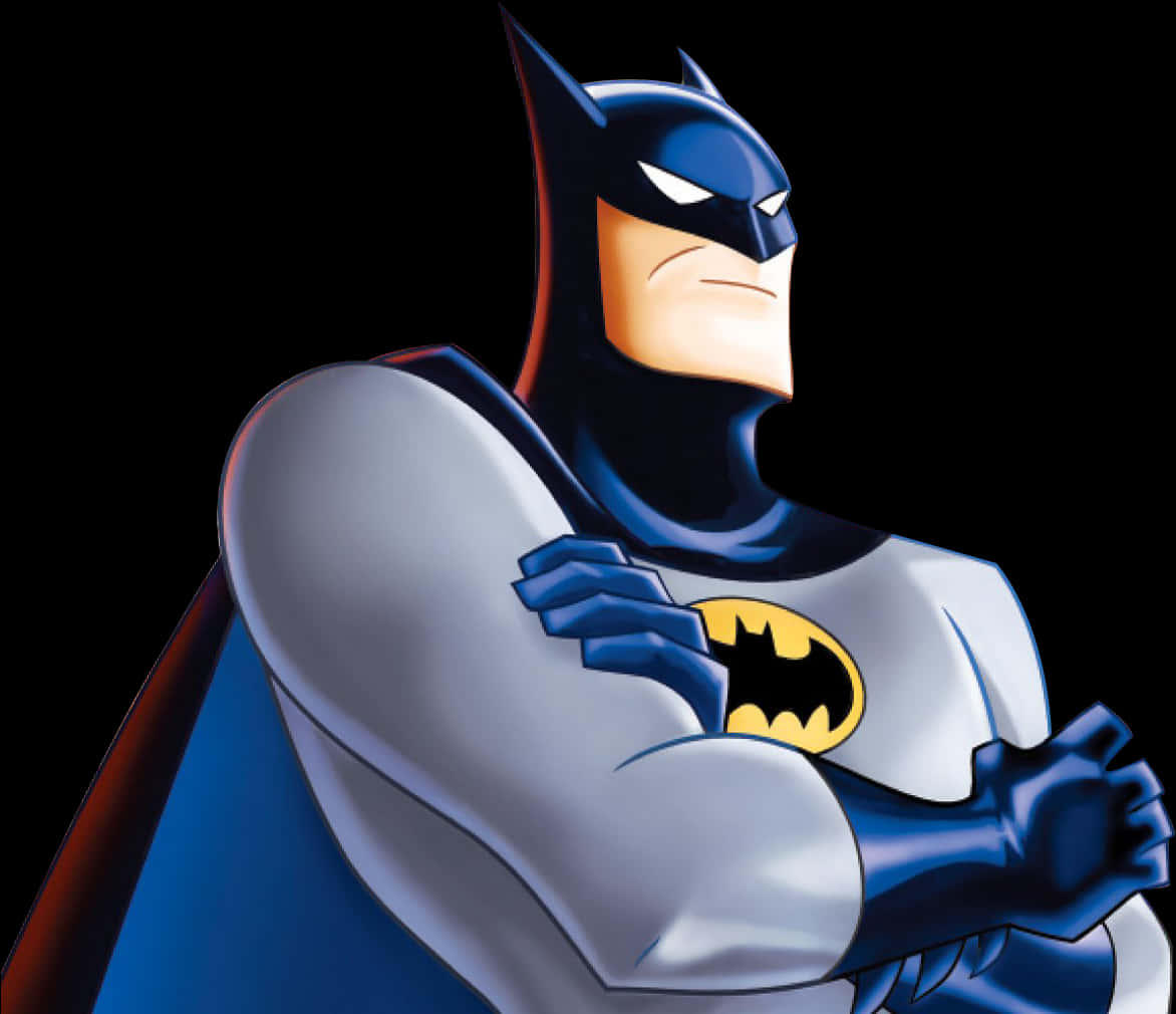 Klassisk animeret Batman positur Wallpapers