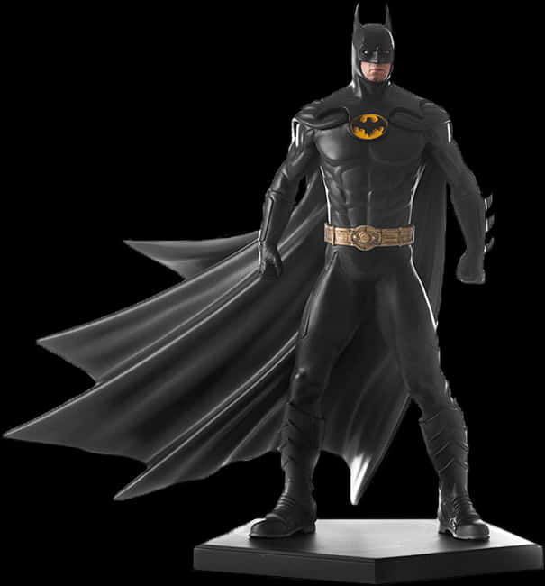 Klassisk Batman-figur i kampstilling Wallpapers