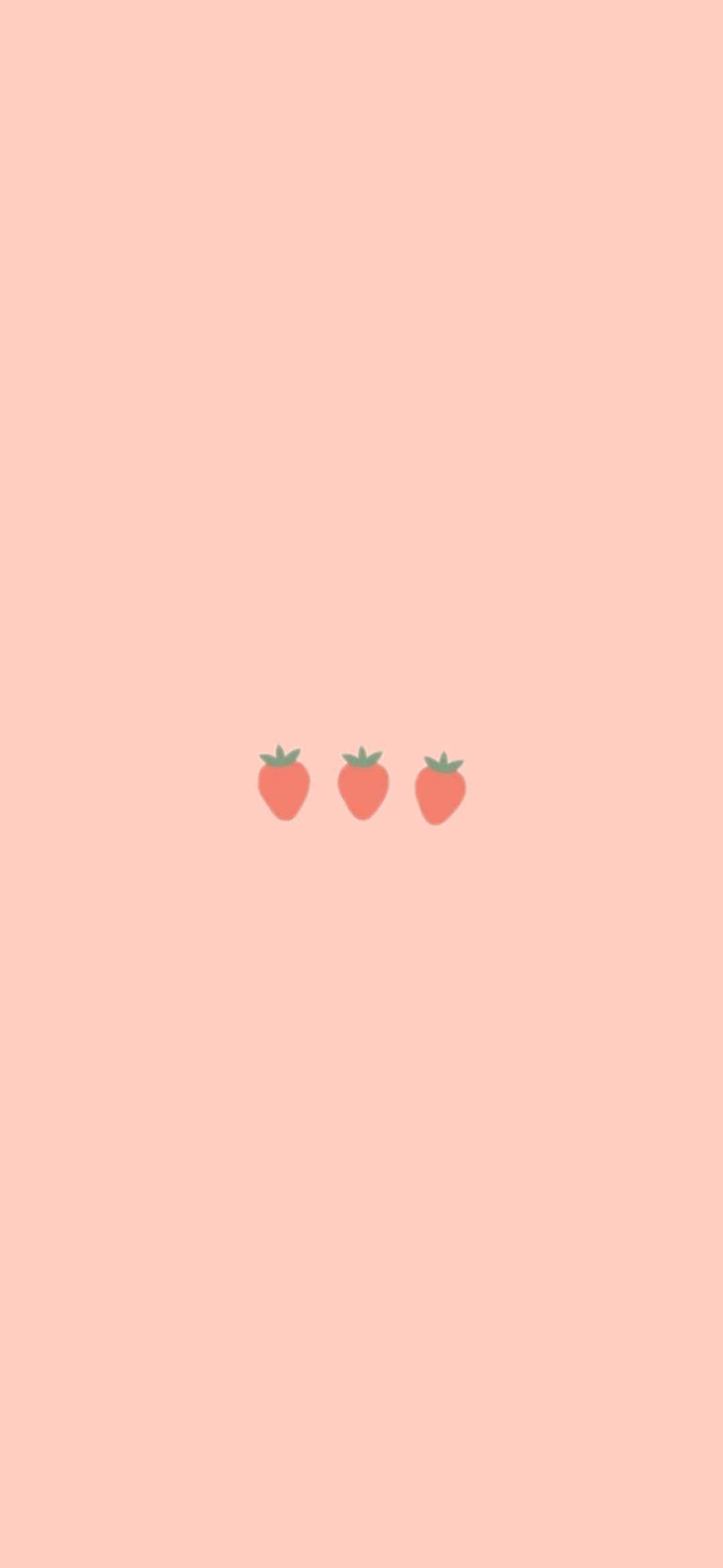 Klassisk pasteljordbær Wallpapers
