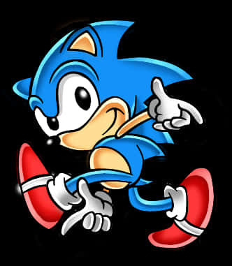Klassisk Sonic peger Wallpapers