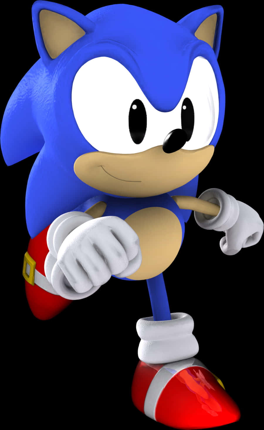 Klassisk Sonic positur Wallpapers