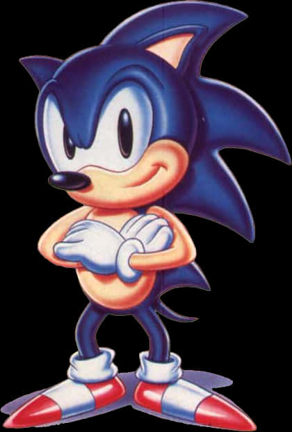 Klassisk Sonic positur Wallpapers