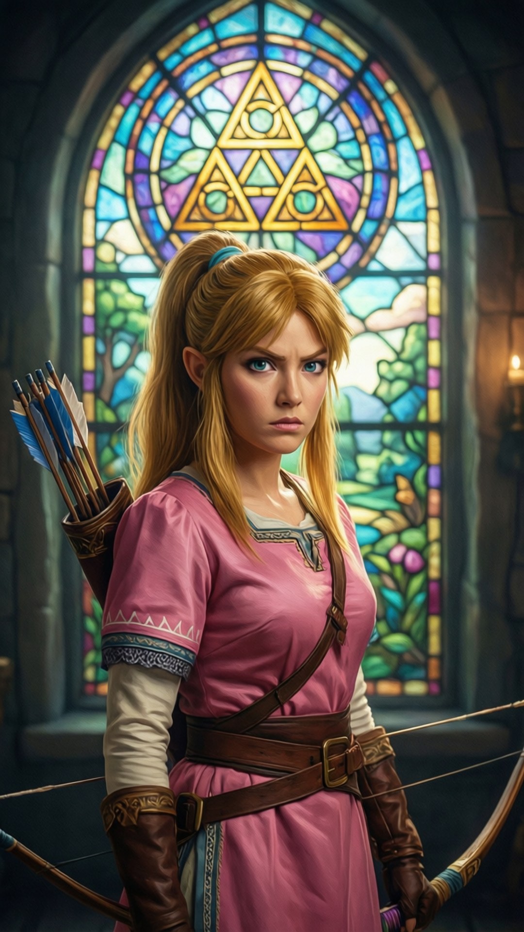 Klassisk Zelda-portræt Wallpapers