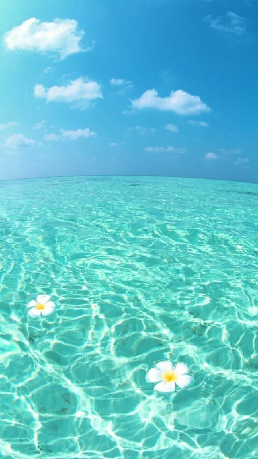Kølige sommer turkise havets vande Wallpapers