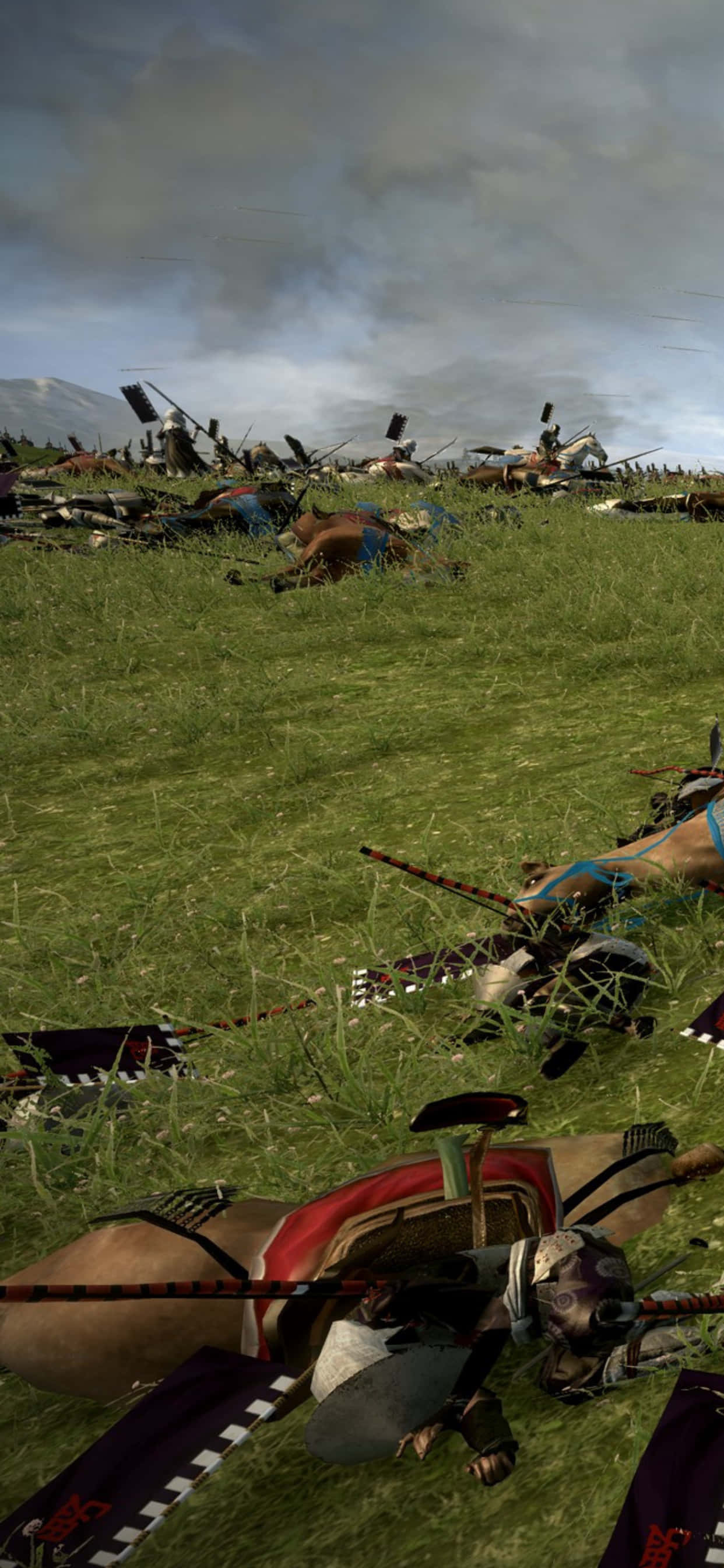 Kæmp på livet løs med Total War Attila på din iPhone Xs Max Wallpapers