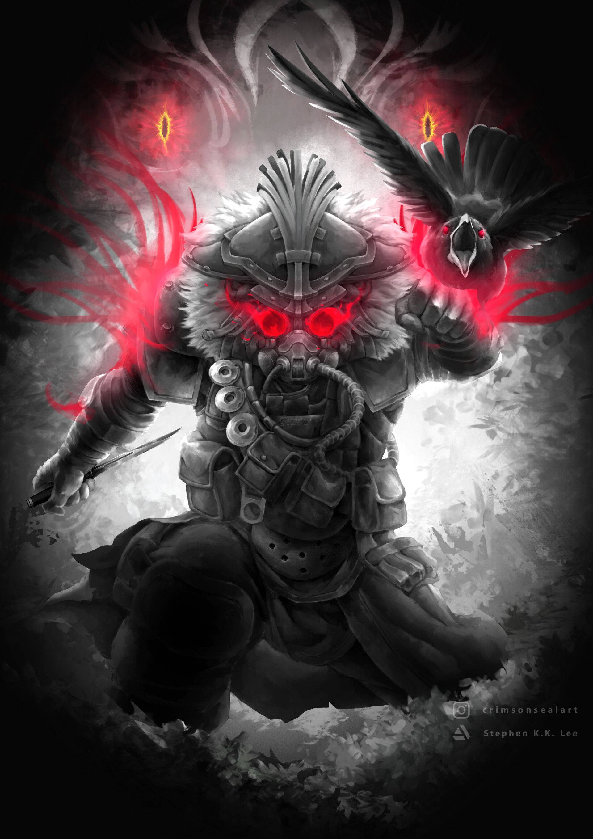 Kæmp tappert i arenaen i Apex Legends med Bloodhound! Wallpapers