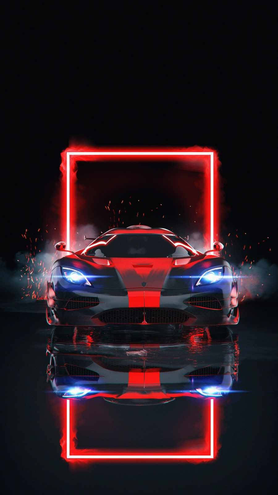 Koenigsegg One:1 iPhone-bil Wallpapers