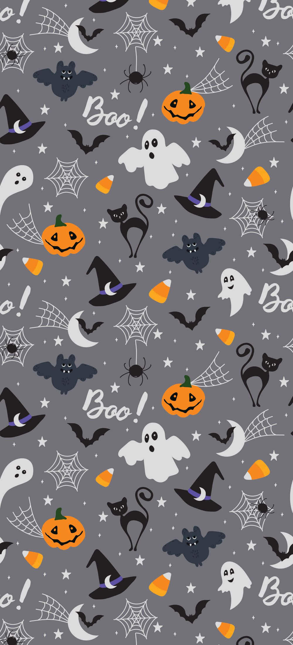 Kom i Halloween-stemning med en uhyggelig telefonbaggrund Wallpapers