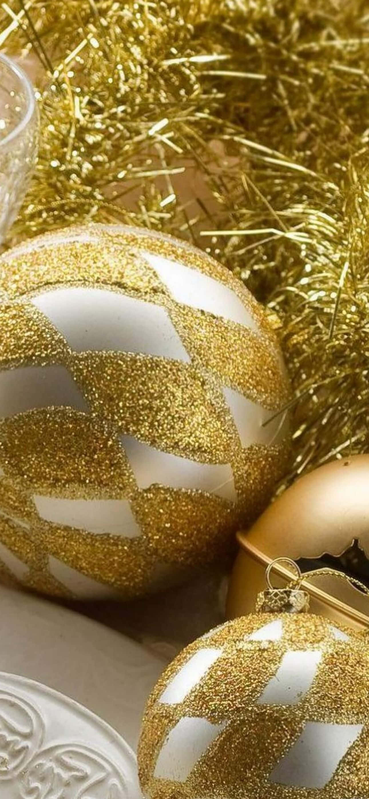 Kom i julestemning med en festlig jule-iPhone-baggrund! Wallpapers
