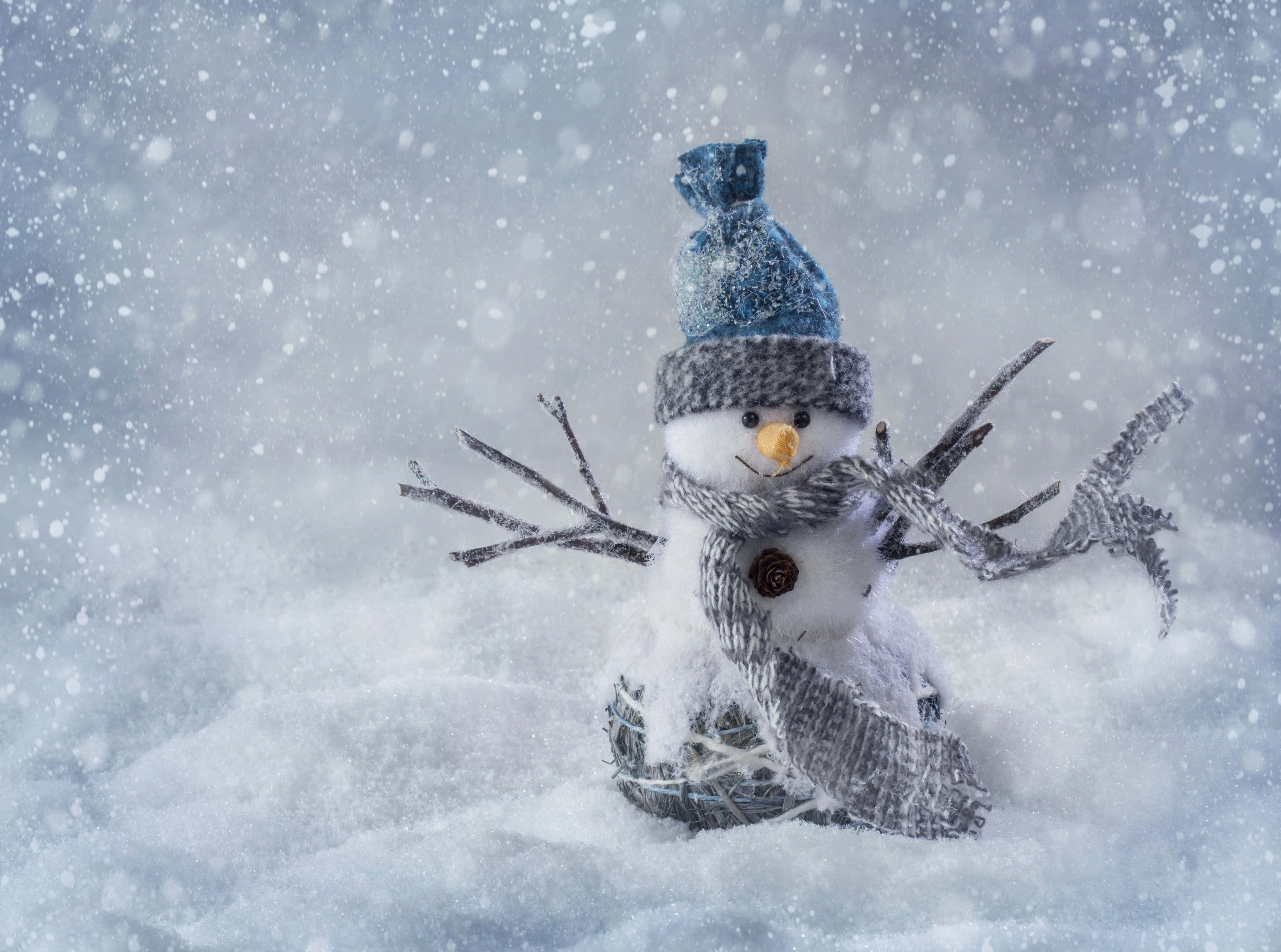 Kom i julestemning med et sødt æstetisk julebillede! Wallpapers