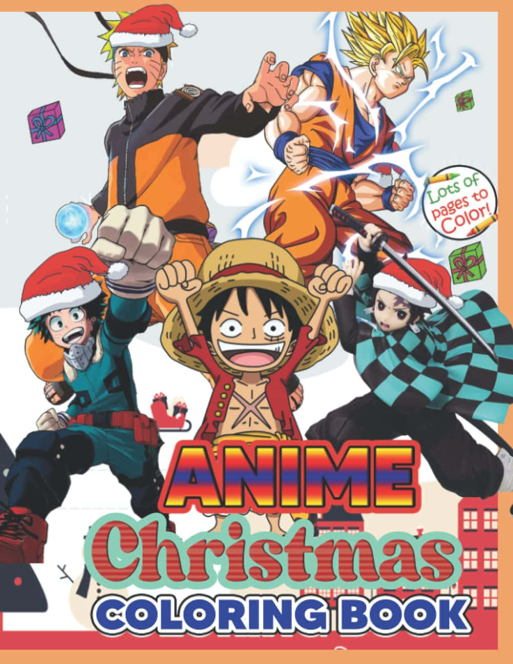 Kom i julestemning med denne festlige anime-julscene! Wallpapers