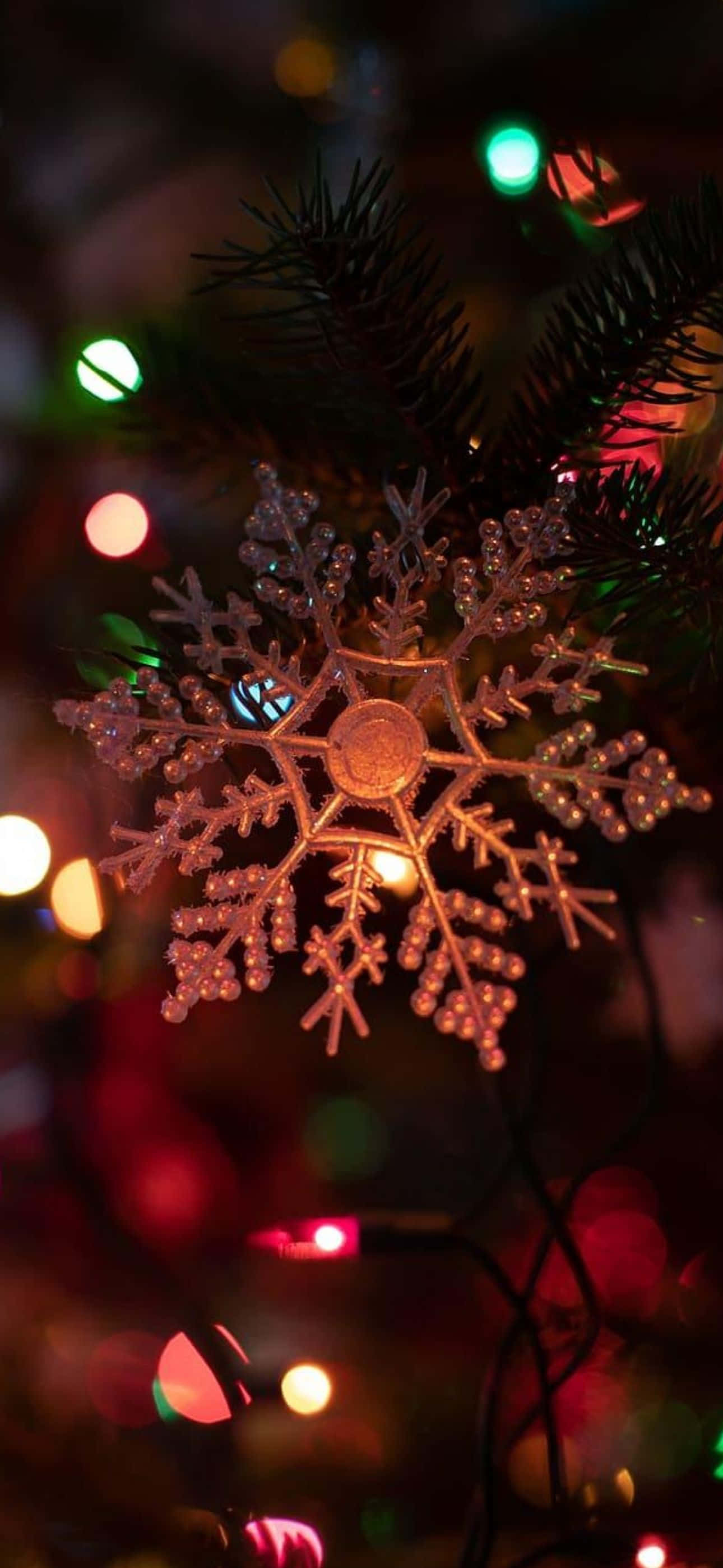 Kom i julestemning med denne juleagtige iPhone-baggrund Wallpapers