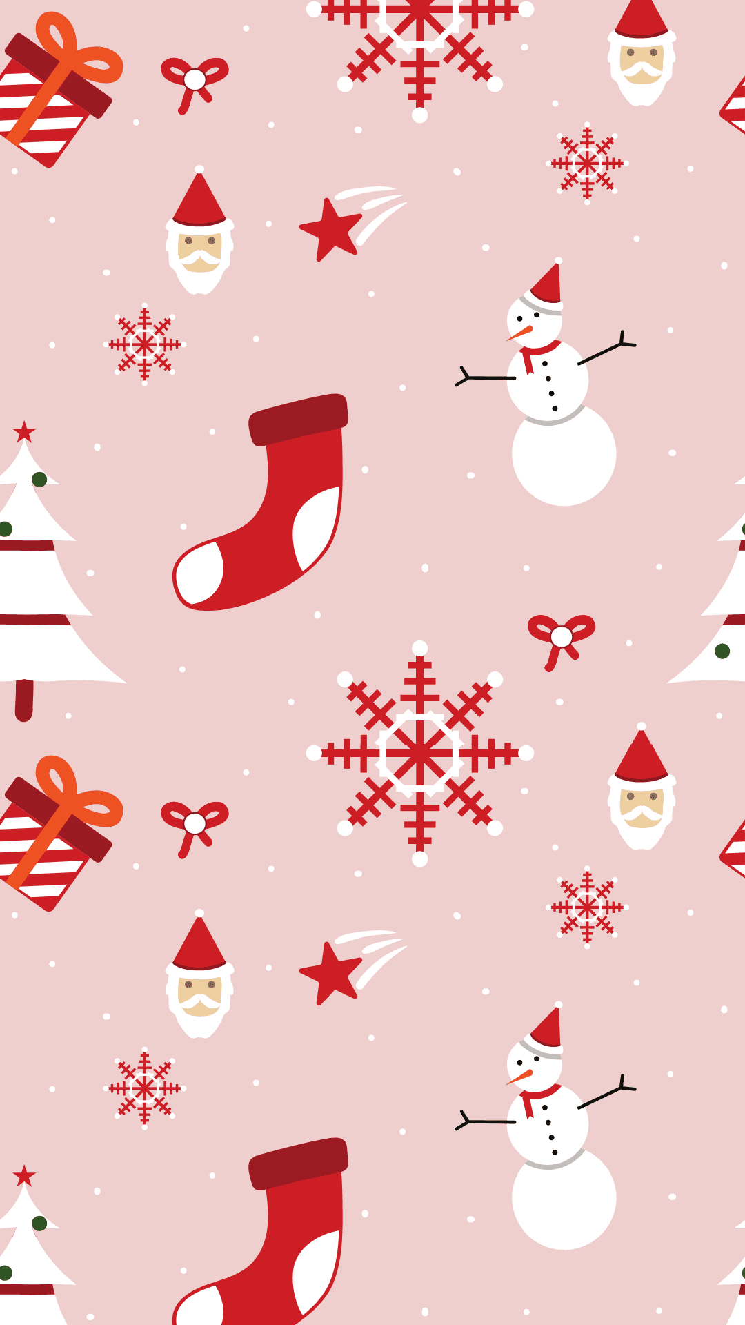 Kom i julestemning med et festligt julebaggrund til mobilen Wallpapers