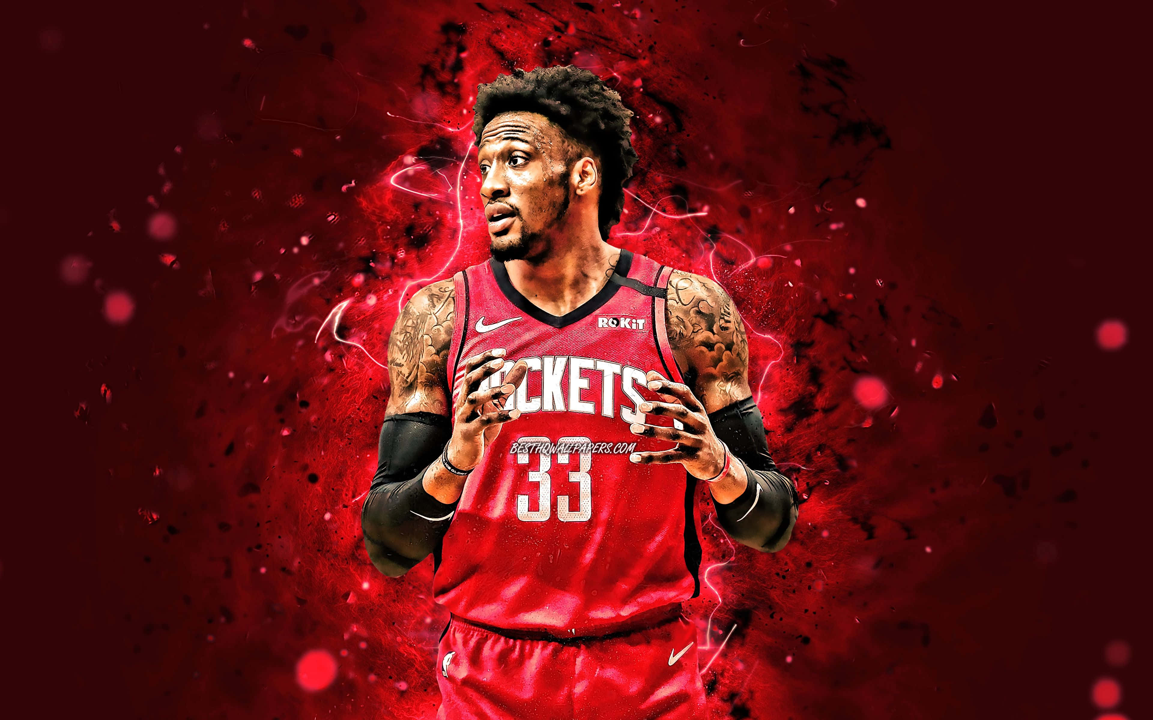 Kom i kampen med en 4K basketballbaggrund Wallpapers