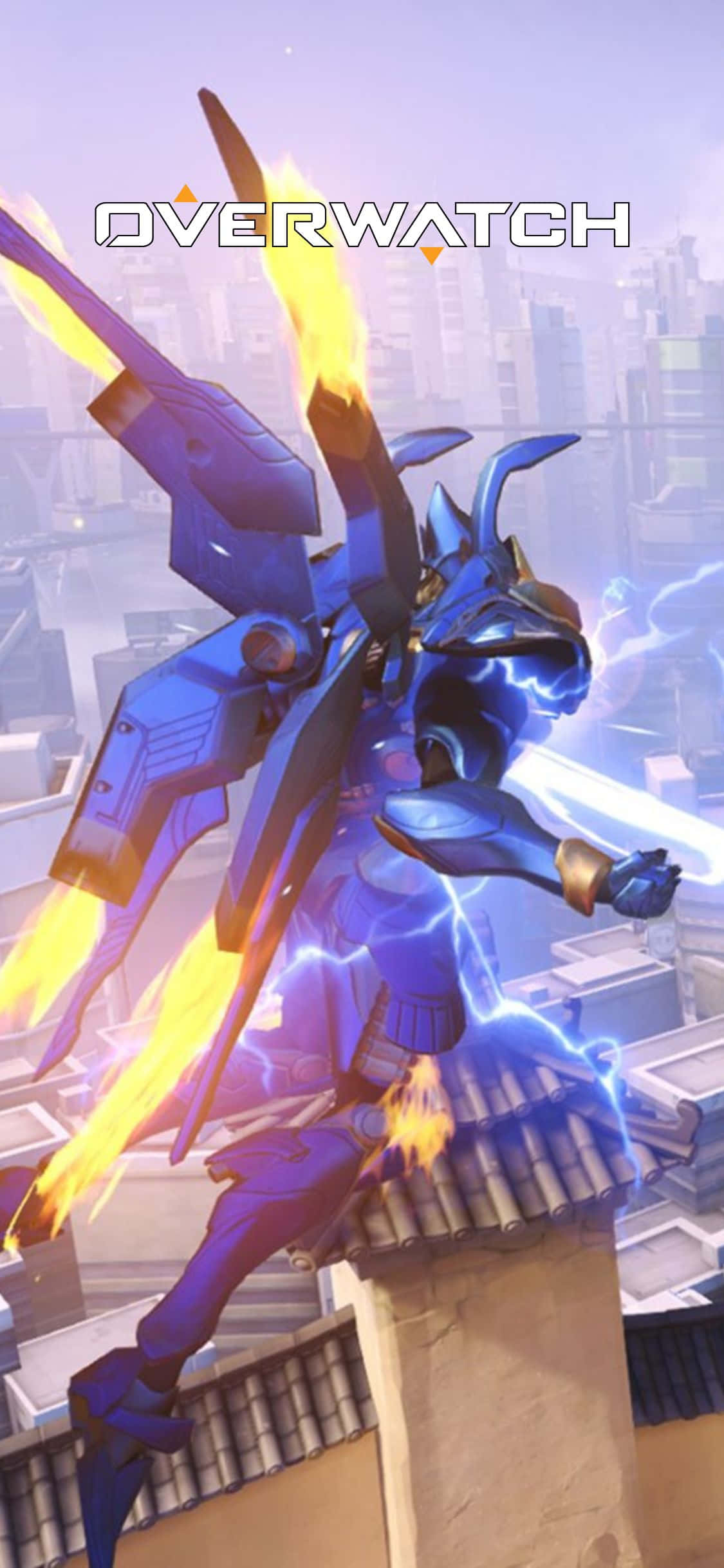 Kom ind i spillet med iPhone X og Overwatch! Wallpapers