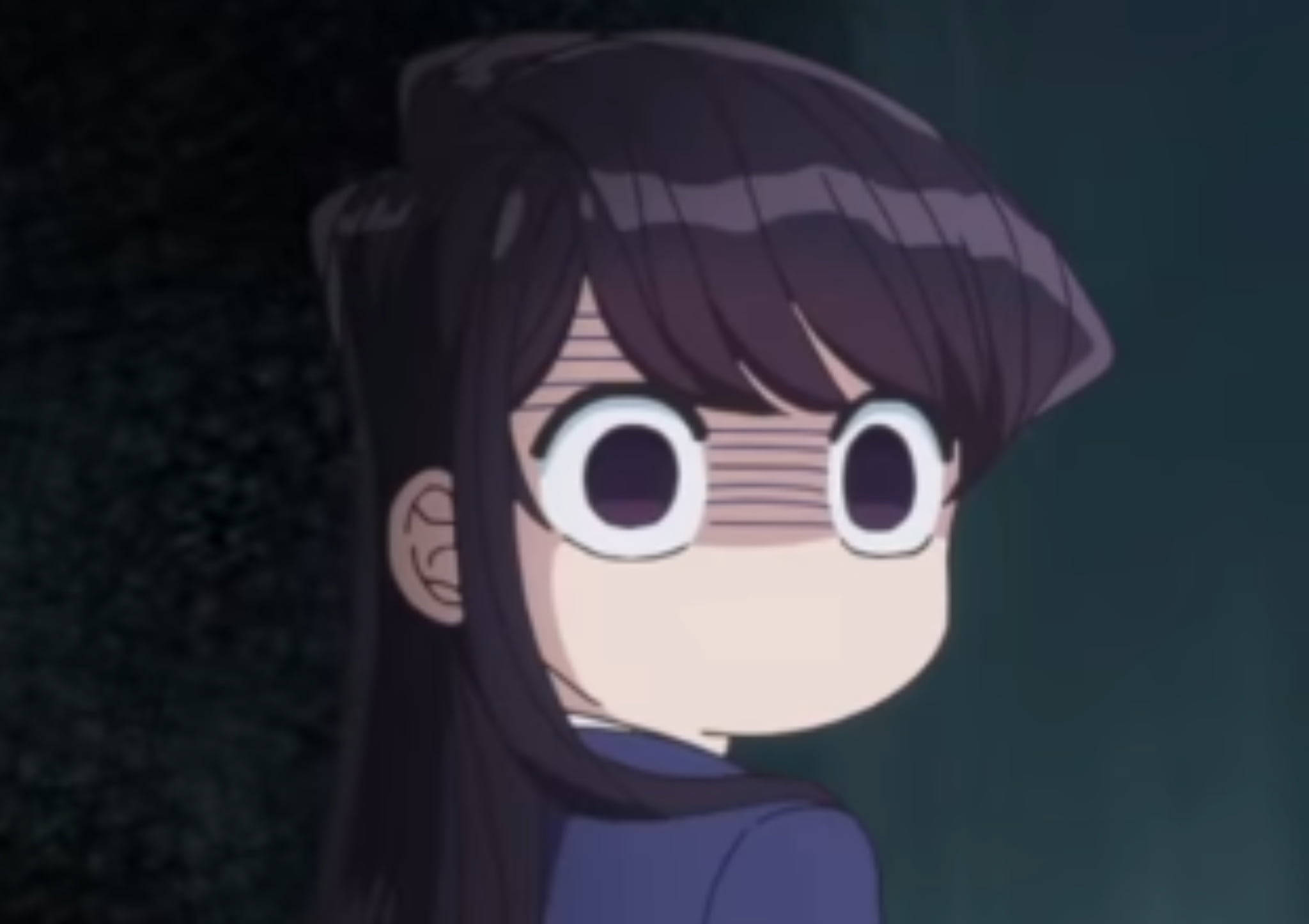 Komi San japansk chibi manga karakter Wallpapers