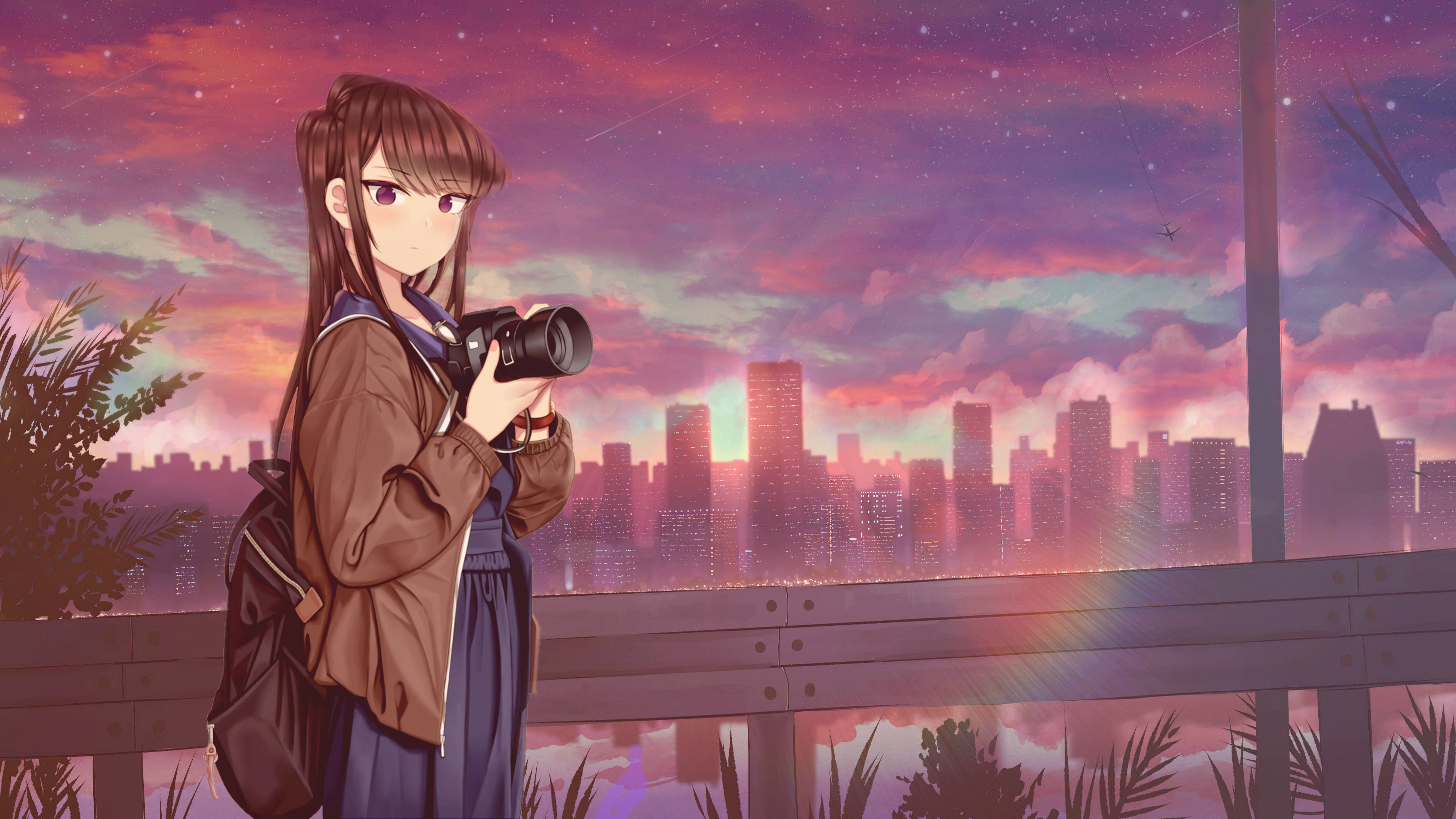 Komi San japansk gymnasieelev Wallpapers